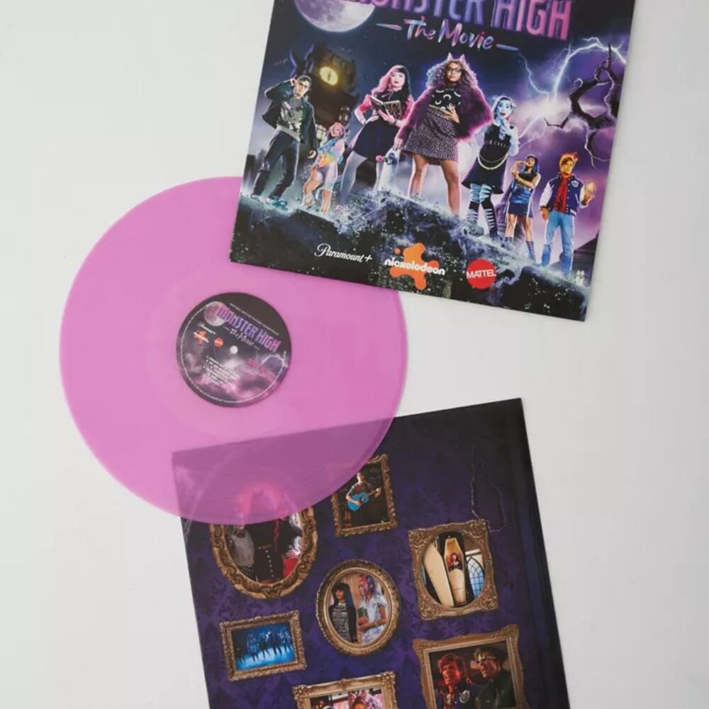 Monster High The Movie LP ~ Exclusive Color Vinyl (Purple) ~ Ltd 2,000 ~ Sealed!